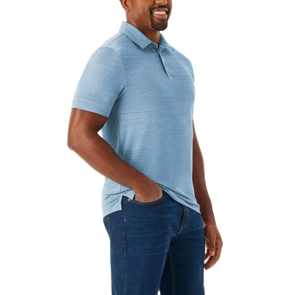 Classic Blue Polo Shirt for Men
